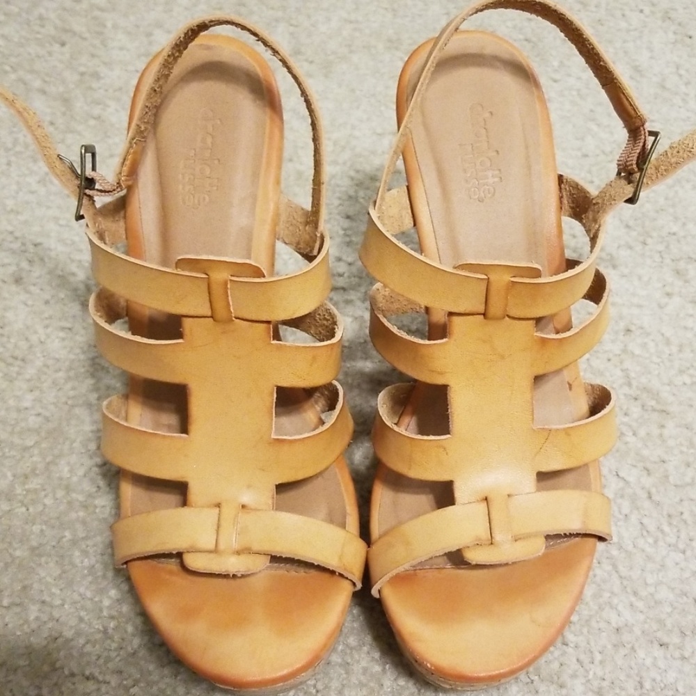 Tan Wedges